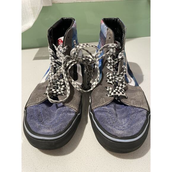 Mens Vans Retro Celestial Hi Top Sneaker Size 8 - Picture 4 of 9